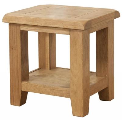 Calverley Oak Lamp Table